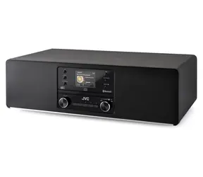 JVC RD-E984B czarny / Mikrowieża / CD / DAB+ / Bluetooth 5.2 / Wi-Fi