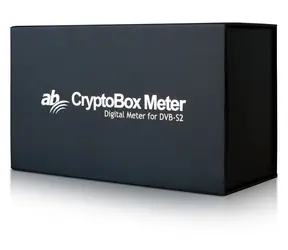 Miernik AB-COM Cryptobox / Miernik sygnału / DVB-S/DVB-S2 / LCD 2,4" / Akumulator litowo ION