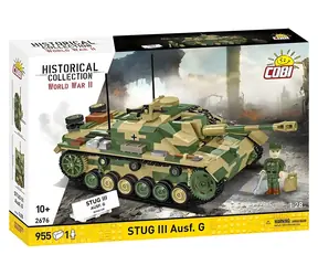 Zestaw konstrukcyjny Cobi StuG III Ausf. G / 2676 / 1:28 / 955 elementów / 1 figurka / od 10 lat