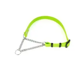 FENICA iQsil obroża półścisła zielona / Dla psów / Nylon / 20 mm / 40-60 cm