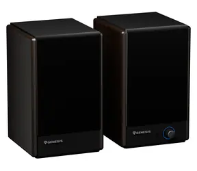 Genesis Arsen 402BT brązowy / Głośniki / 2.0 / Bluetooth 5.3 / 60 W / Jack 3,5 mm