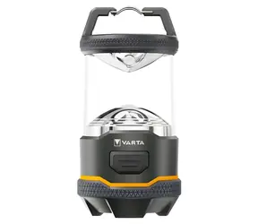 Varta Outdoor Sports L10 czarna / Latarka kempingowa / IP54 / 4X AA / bez baterii