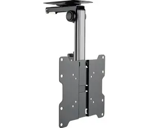 Schwaiger uchwyt sufitowy TV czarny / uchwyt do telewizora / 17" - 37" / VESA 200x200 / maks. 20 kg / uchylny, obrotowy