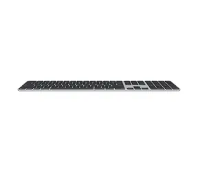 Klawiatura Apple Magic Keyboard z Touch ID i klawiaturą numeryczną, czarna / Klawiatura / Bluetooth / USB-C / Układ amerykański