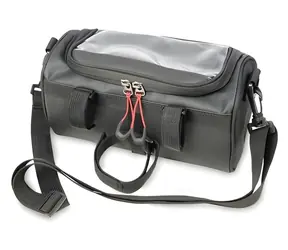 TROIKA BKB30/BK czarna / Torba rowerowa / 240 x 140 x 130 mm / 4 l / Nylon, PVC