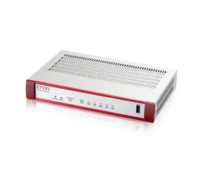 ZyXEL USG FLEX 50H / Zapora sieciowa / 5x 1 Gb/s / 20 tuneli VPN / roczny pakiet Entry Defense