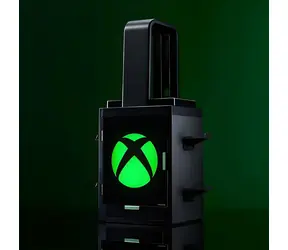 Uchwyt na płytę z grą NUMSKULL Xbox z Logo , czarny / Do Xbox / Podświetlenie LED / Zasilanie przewodowe