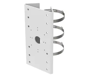 LevelOne CAS-7303 biały / Uchwyt na słup do kamer kopułkowych / aluminiowy / uniwersalny