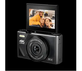 EasyPix V64 Flip czarny / Aparat kompaktowy