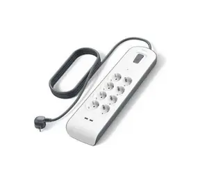 Belkin BSV804vf2M-V2 / Listwa przeciwprzepięciowa / 8 gniazd / kabel 2 m