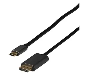 Kabel EFB USB-C - DisplayPort 2 m czarny / Kabel / DisplayPort 1.4 / 8K 60Hz