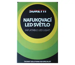 Nadmuchiwana lampa fluorescencyjna LED Suretti / Lampa fluorescencyjna LED / Nadmuchiwana / Na kemping