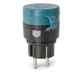 Gniazdo zewnętrzne Entac WiFi czarne / Gniazdo zewnętrzne / IP44 / 2300 W