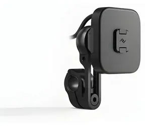 Uchwyt na lusterko motocyklowe Peak Design w kolorze czarnym / Uchwyt na telefon / Akumulatorowy / Do lusterka wstecznego motocykla