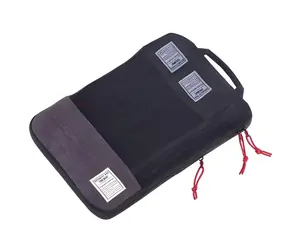 Kostki pakowe TROIKA BUSINESS czarno-szare / Organizer podróżny / Zestaw / 390 x 270 x 40 mm / 465 g