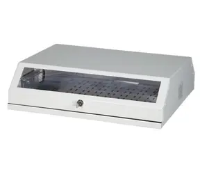 EFB 691703VWS biały / Stojak ścienny / 19" / 3U pionowy + 5U poziomy / stalowy