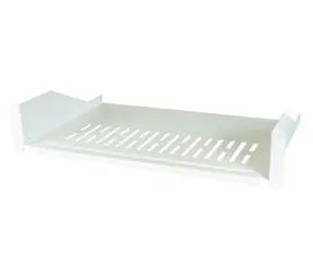 Półka montażowa EFB 19" szara / Półka montażowa / 2U / nośność 22 kg / głębokość 400 mm