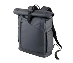 TROIKA BBL51/BK czarny / Plecak / Roll Top / 17,5 l / 330x110x530 mm / Płócienny