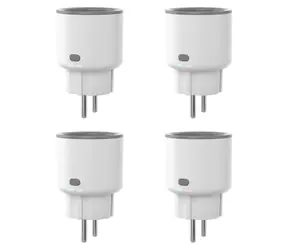 Sonoff S60TPF (4 szt.) / Gniazdo inteligentne z pomiarem zużycia / Wi-Fi / 16A