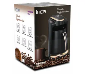 INCA TURBO Wonder Touch-Control czarny / Ekspres do kawy / sterowanie dotykowe
