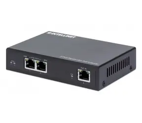 Intellinet Gigabit Ultra PoE-Extender 60W / wzmacniacz PoE+ / 2 Port / 1000 Mb/s / zasięg do 200 m