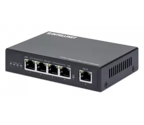 Intellinet Gigabit Ultra PoE Extender 90W / wzmacniacz PoE / 4 Port / 1000 Mb/s / zasięg 200 m