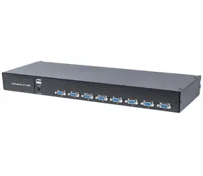 Modułowy przełącznik KVM Intellinet 8- Port VGA / przełącznik KVM / 8 portów / VGA / USB-A