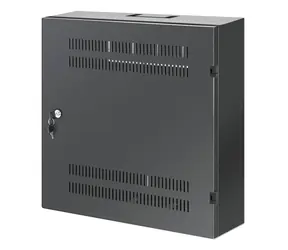 Intellinet Rack ścienny 4U 540x550 mm czarny / Rack / 19" / Rama zamknięta / Nośność 60 kg / Metal