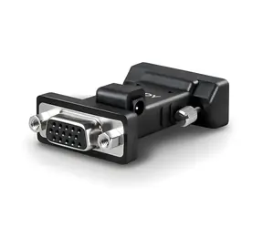 Emulator Lindy VGA EDID / Emulator sygnału EDID / VGA / HDMI / metalowy / czarny