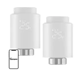 Sonoff TRVZB 2 szt. / Głowica termostatyczna / ZigBee / Inteligentne ogrzewanie