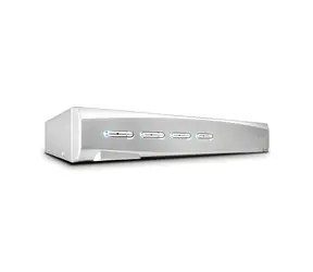 Przełącznik KVM Lindy KVM Pro 4 Port DisplayPort 1.2 / Przełącznik KVM / 4 porty / 4K Ultra HD / USB 2.0