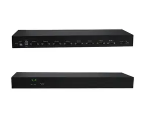 RealPower RPS19-RS422/485 / Adapter szeregowy / USB 2.0 - RS-422/485 / 8 portów / 19" 1U / chipset FTDI