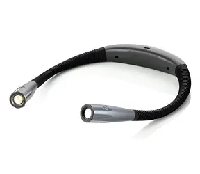 WEDO LOOPLIGHT czarny / Lampka do czytania / LED / Ładowanie przez USB / Możliwość wyboru temperatury światła / 3 poziomy jasności