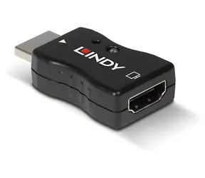 Lindy 32119 Emulator EDID czarny / Adapter / HDMI / 4K / HDCP