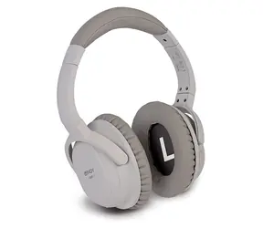 Lindy LH500XW szare / Słuchawki bezprzewodowe / ANC / Bluetooth 4.1 / 15 godzin pracy na baterii