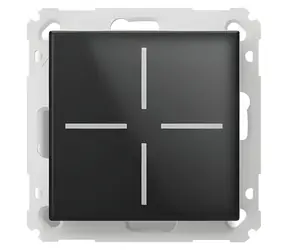 Homematic IP HmIP-WGS-A czarny / szklany kontroler dotykowy