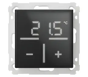 Homematic IP HmIP-WGTC-A czarny / Termostat ścienny / Szkło / Czujnik CO2