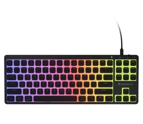 Genesis Thor 430 TKL czarny / Klawiatura gamingowa / Mechaniczna / RGB / Hot-swap / US