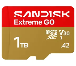SanDisk Extreme GO microSDXC 1 TB / Karta pamięci / odczyt 240 MB/s / zapis 160 MB/s