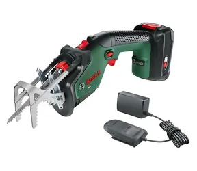 BOSCH Keo zielony / Akumulatorowa piła do przycinania / 18 V / do 8 cm / Li- ION 2.0 Ah / POWER FOR ALLIANCE