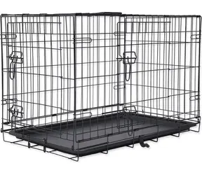 Klatka dla psa FANTASY składana M 2 drzwi / Klatka / 75 x 46 x 53 cm / metal, plastik