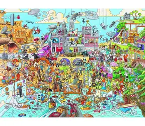 Puzzle HEYE Hollyworld / 1500 elementów / 80 × 60 cm