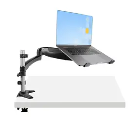 Ramię biurka do laptopa StarTech , czarne / Uchwyt / VESA 75x75, 100x100 mm / Nośność 8 kg / Aluminium