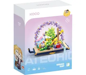 Zestaw konstrukcyjny KOCO Mini Romance Diary nr 1 / 1222 elementy