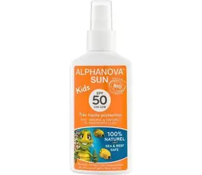 Alphanova Sun KIDS ASL06840 / Spray przeciwsłoneczny dla dzieci / SPF 50 / Organiczny