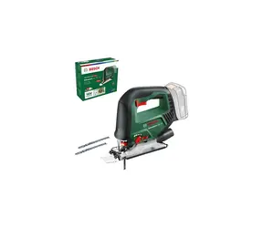 BOSCH AdvancedSaw 18V-140 zielona / Wyrzynarka akumulatorowa / 18 V / głębokość cięcia 140 mm / 2,0 Ah / walizka