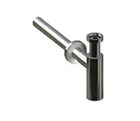 Laufen Syfon DN32 chrom / Syfon / przyłącze DN32 / do umywalki nablatowej