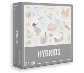 Moroszki Puzzle hybrydowe / 1000 elementów / dla dorosłych