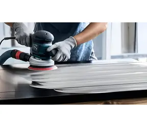 BOSCH Expert 2608900003 / Talerz szlifierski / 125 mm / Rzep / miękki / wielootworowy