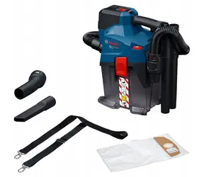 BOSCH GAS 18V-6LS Professional niebiesko-czarny / Odkurzacz bezprzewodowy / 18 V / Klasa pyłu L / bez akumulatora i ładowarki